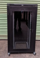 Prism 27U 800 x 600  Black Rack Network Comms Cabinet Enclosure