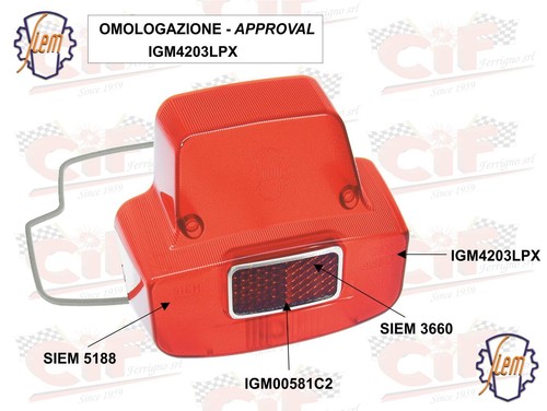 Gem kit gasket - +, for