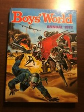 BOYS' WORLD ANNUAL 1972 -