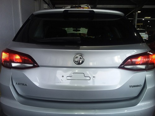 Tailgate boot silver vauxhall - boot,