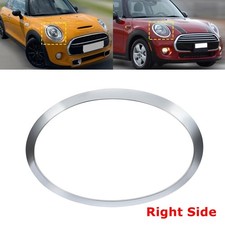 Headlight Trim Ring Chrome Right Driver Side Fit For Mini Cooper F55F56F57 13-19