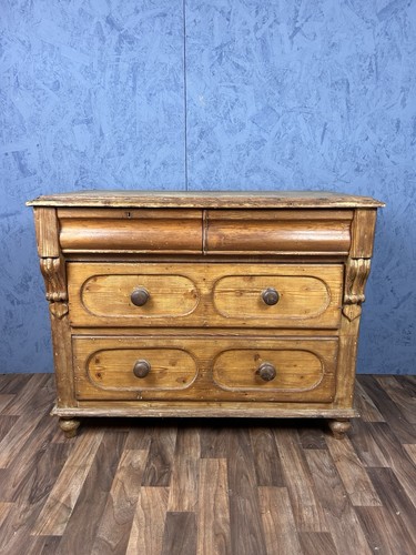Victorian pine chest - chest, of