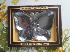 Vintage Chrome Butterfly