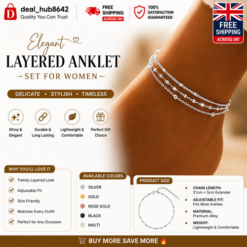 Extra large ankle - large, bracelet