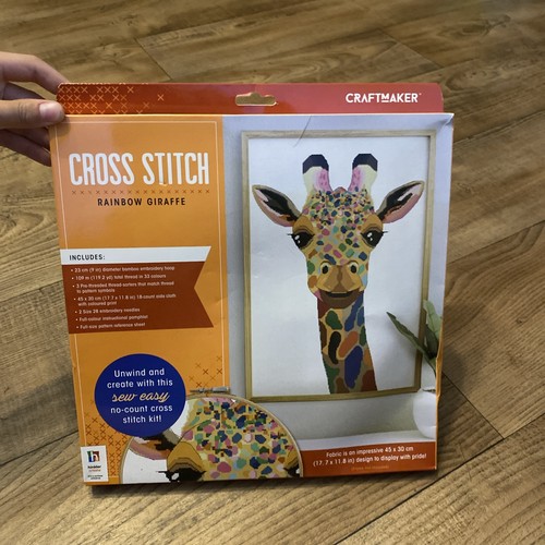 Craftmaker rainbow giraffe - rainbow,
