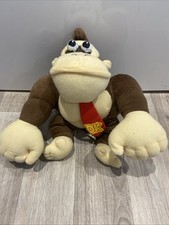 2010 Official Super Mario Donkey Kong 12” Plush Toy