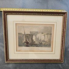 Framed Antique Print Of King's