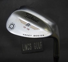Titleist Vokey Design BV 58° Sand Wedge Regular Steel Shaft Golf Pride Grip
