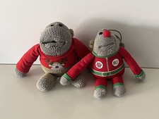 2 x PG Tips Knitted Monkey