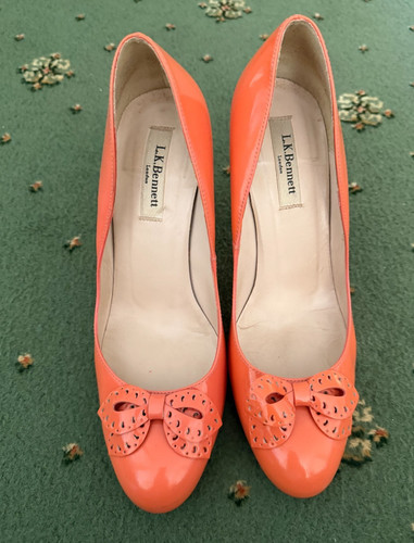 Bennett court shoes - bennett, coral