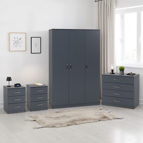 Dakota 4pc door wardrobe - 3,