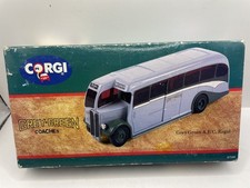 CORGI GREY/GREEN COACHES AEC