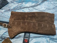 Handmade Leather Suede Spats |