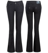Womens black Slim Fit Jean