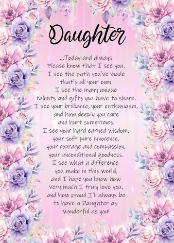New design dear daughter - design,