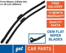 Front Wiper Blades (26" x 2)