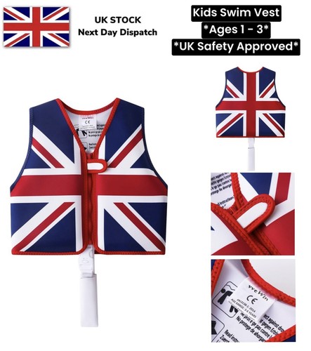 Kids swimming vest neoprene - vest, uv