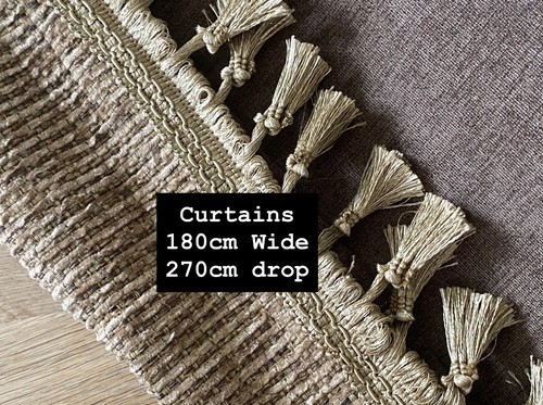 Large heavy curtains - heavy,