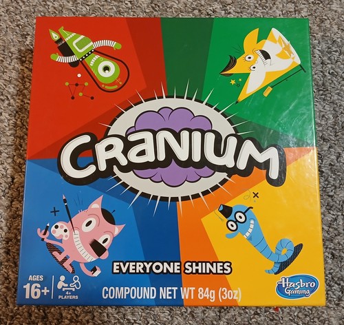 Cranium board game hasbro - cranium, by