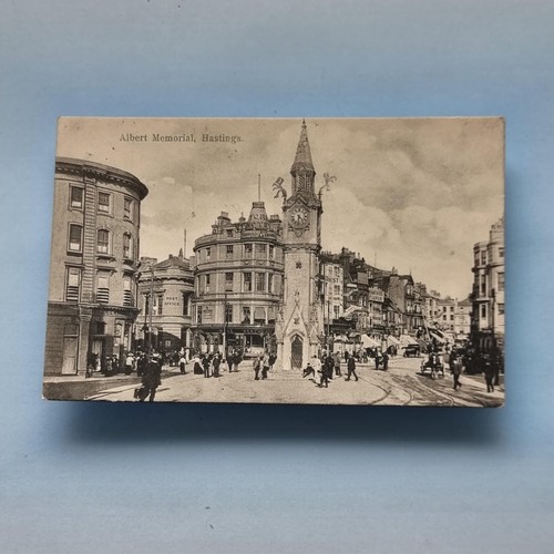 Hastings postcard 1911 sussex - hastings,