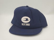 Vintage Blue Bird Embroidered