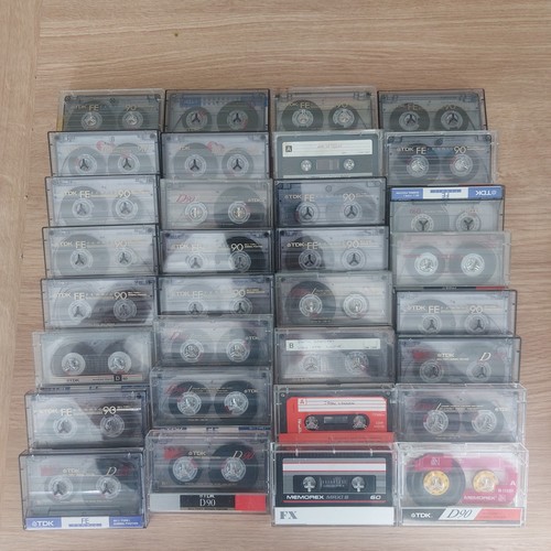 Job lot tdk cassette - lot,