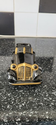 Ceramic moneybox vintage car - ceramic,