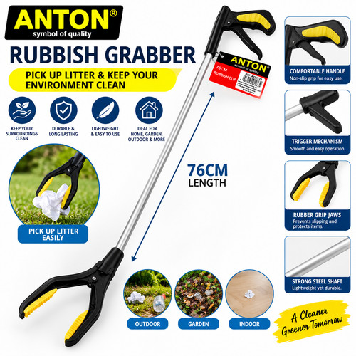 Anton 76cm rubbish grabber - anton,