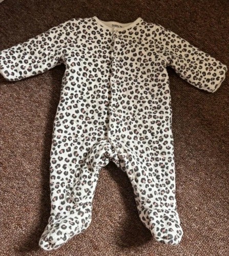 White leopard print fleece - white,