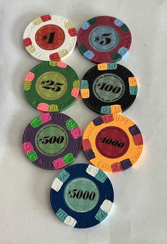 Paulson classic poker chips - classic,