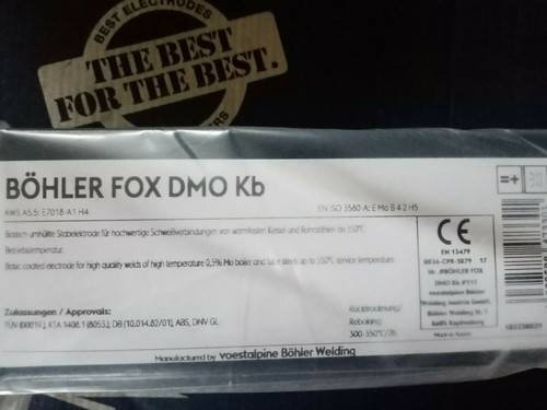 E7018 bohler fox - dmo, kb