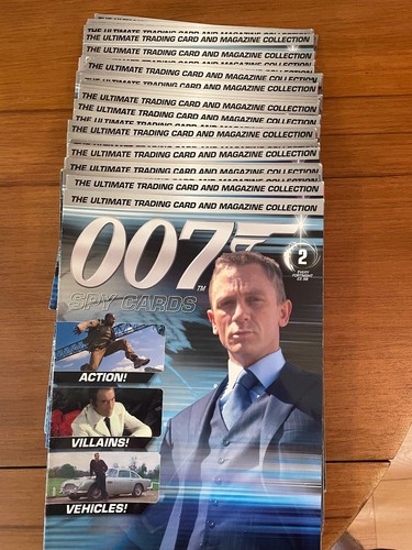 007 magazine spy cards - spy, issues