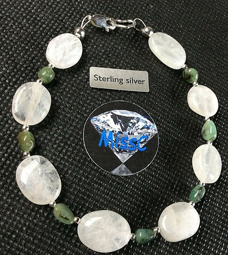 Emerald and rainbow - rainbow, moonstone