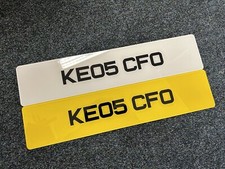 PRINTED 40mm METRO FONT NUMBER