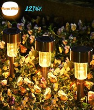 12 Pack Solar Garden Lights