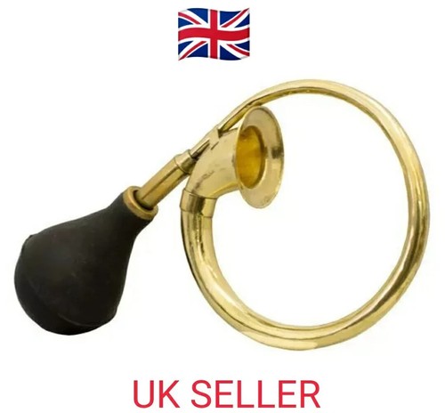Vintage bulb horn black - bulb,