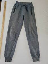 Mens Jogging Bottoms Pep&co Size S Elastic Waist Zip Pockets Grey 9014
