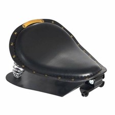 Black Motorcycle Solo Seat Spring Base For Harley Davidson Bobber Honda Yamaha