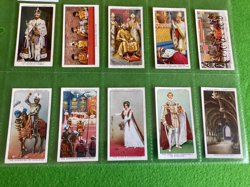 Cigarette cards churchman 1937 - cigarette,