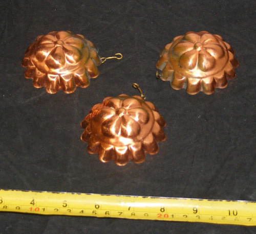 Vintage tinned copper jelly - vintage,