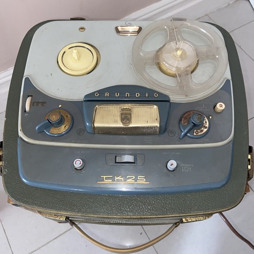 Vintage grundig tk25 - vintage,