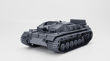 WW2 GERMAN STUG III AUSF.D, 3D