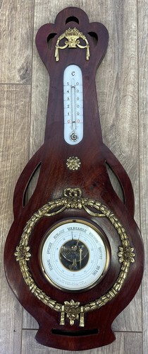 Barometer vintage brass - barometer,