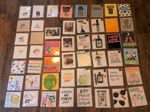 Birthday cards job lot - birthday,