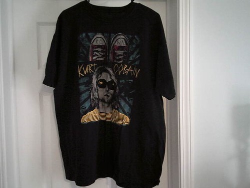 Kurt cobain striped shirt - cobain,