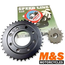 Honda CB100N Chain & Sprocket