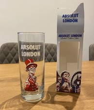 Absolut London Vodka Glass by