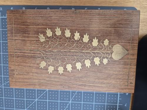 Vintage indian sheesham wood - indian,