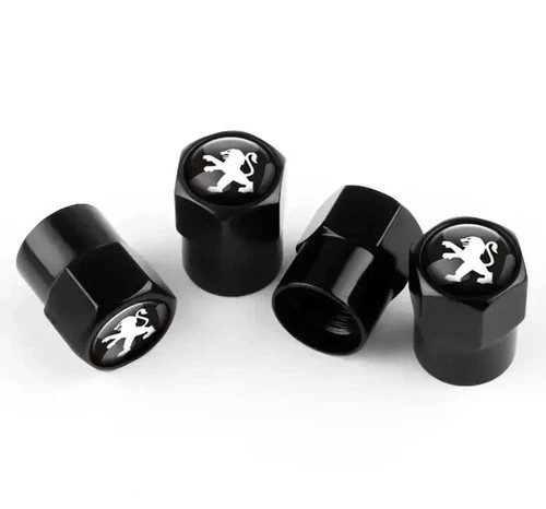 Peugeot black metal tire - metal, valve