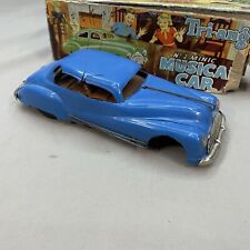Triang Minic No.2 Musical Car Blue Original Model Boxed Spares Damaged